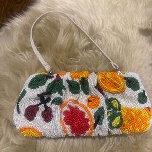 STAUD Beaded Bean Fruit Salad Bag